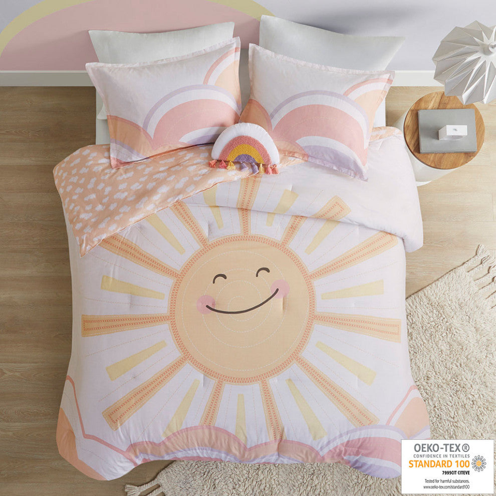 Urban Habitat Kids Dawn Sunshine Rainbow Kids Cotton Comforter Set