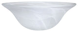 23140-11 Replacement Etched Alabaster Torchiere Lamp Glass(42mm) Shade