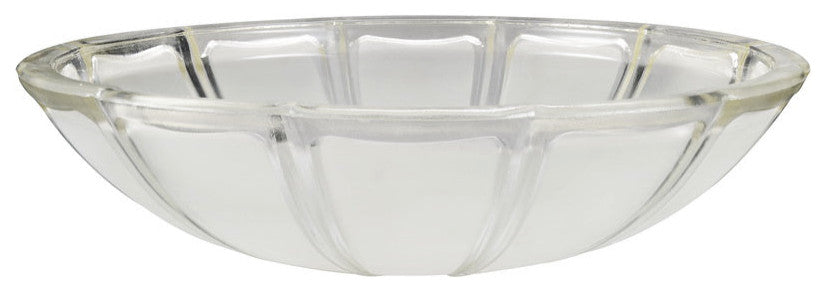23508-01 Replacement  Clear&Sandblasted/2 Tone Torchiere Lamp Glass(42mm) Shade