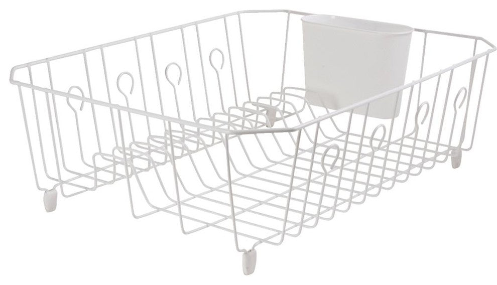 Rubbermaid Home White Dish Drainer FG6032ARWHT