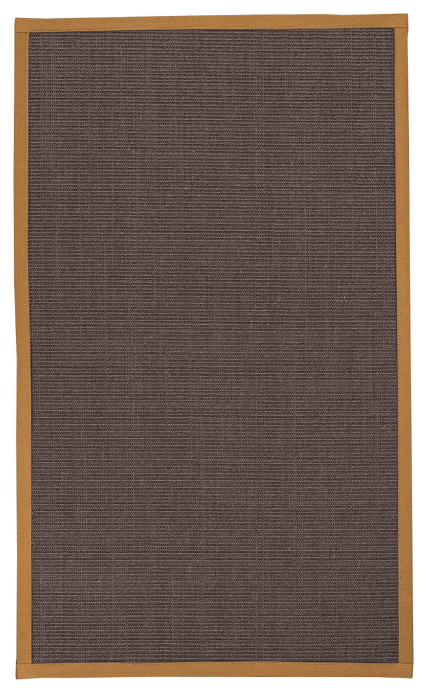 Natural Area Rugs Big Sur Custom Sisal Rug, 6', Square Doe Border