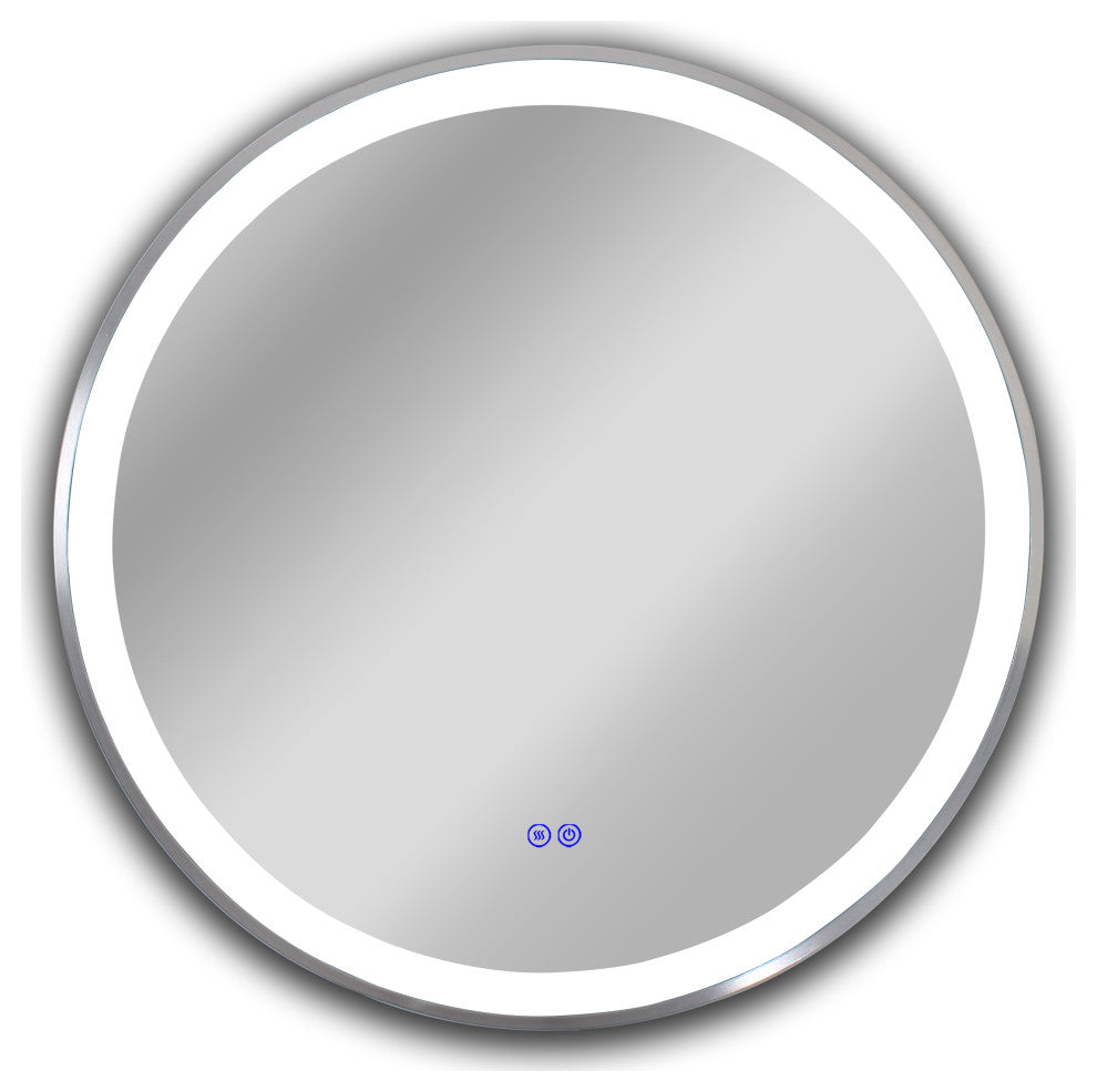 CHLOE Lighting SPECULO Embedded LED Mirror 6000K, Daylight White, 28"