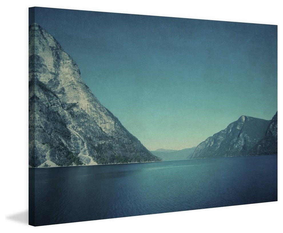 "Mountain Blues" Print on Wrapped Canvas by Ingrid Beddoes