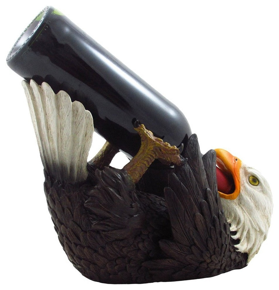 Partiotic American Bald Eagle Decorative Single Wine Bottle Holder