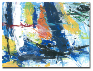 Max+E 'Primary Abstract' Canvas Art Print , 20"x30"