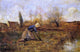 Jean-Baptiste-Camille Corot Farmer Kneeling Wall Decal