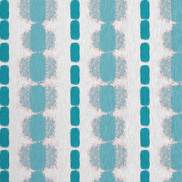 Watercolor Stripe Spring Chenille Rug, Explorer Blue, 5'x7'