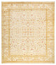 David, One-of-a-Kind Hand-Knotted Area Rug, Ivory, 8' 3"x10' 5"