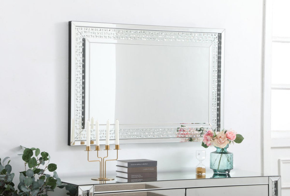 Sofia Crystal Mirror 32"x48"