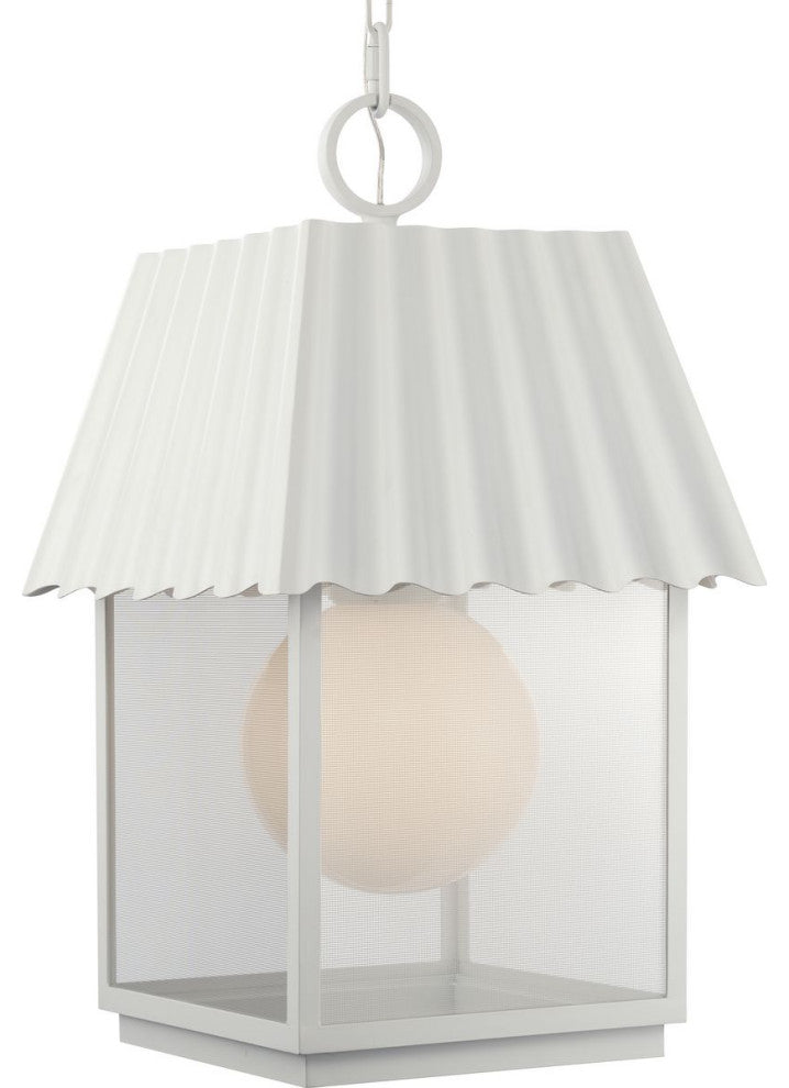 POINT DUMEÂ® Hook Pond Shelter White Outdoor Hanging Lantern