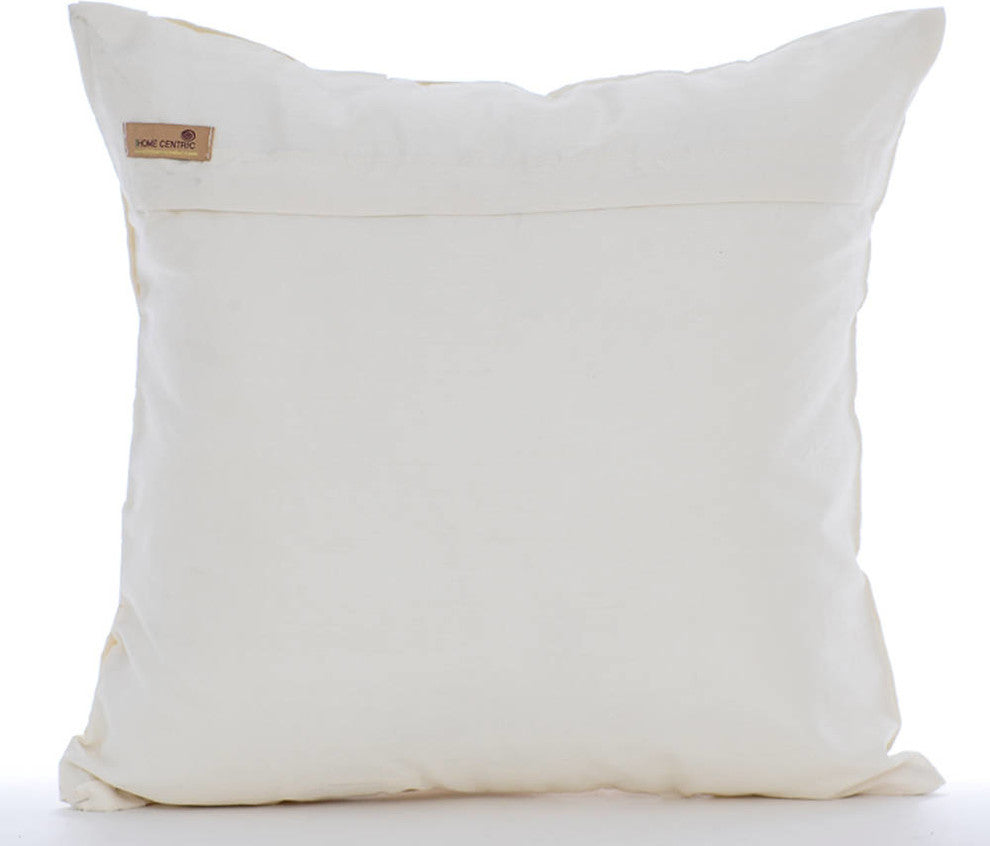 Gray Decorative Throw Pillow Covers 22"x22" Art Silk PillowCase - Trellis Night