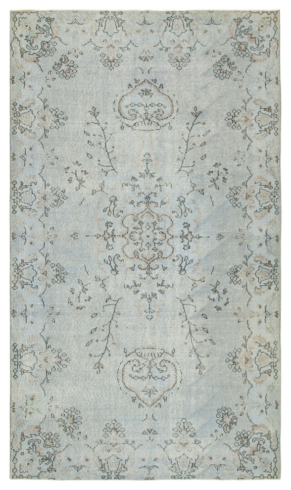 Rug N Carpet - Hand-knotted Anatolian 5' 5" x 9' 3" Rustic Overdyed Area Rug