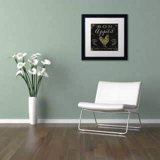 Color Bakery 'La Cuisine V' Art, Black Frame, White Matte, 16"x16"