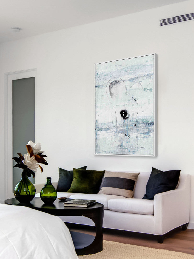 "Sweetness" Floater Framed Painting Print on Canvas, 16"x24"