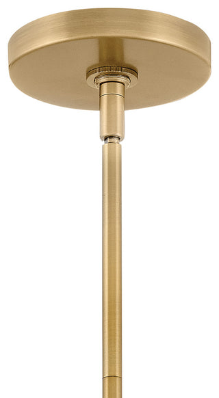 Lark Lisette Small Pendant, Lacquered Brass