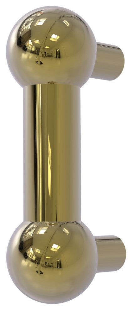 3" Cabinet Pull, Unlacquered Brass