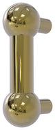 3" Cabinet Pull, Unlacquered Brass