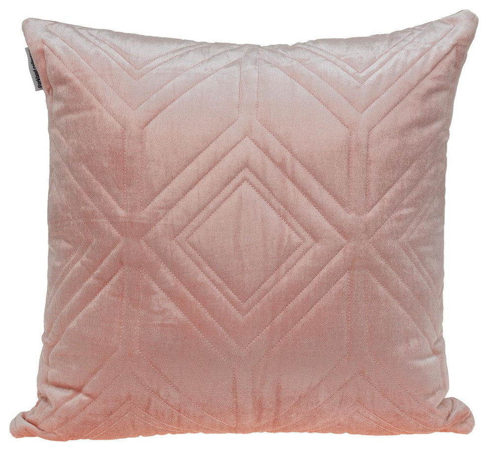 Parkland Collection Reta Pink Throw Pillow, Square