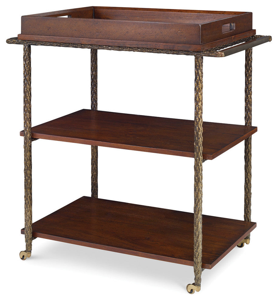 Shows the entire Cleve Bar Cart on a uniform white background with a clear front-facing-style view; no text or diagrams.