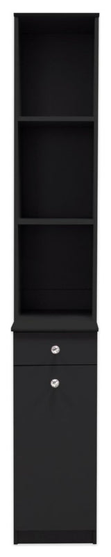 SlayStation Vanity Storage Cabinet,  Storage Cabinet, Black
