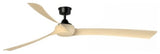 Fanimation Wrap Custom-KIT-84 Wrap Custom 84" 3 Blade Indoor / - Black /