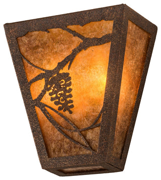 7W Whispering Pines Wall Sconce