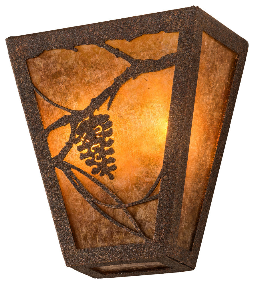 7W Whispering Pines Wall Sconce