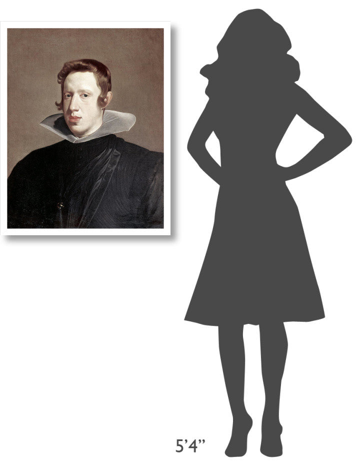 "Prince Philip Iv" Digital Paper Print by Diego Velazquez, 25"x32"