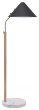 Pike Floor Lamp Black & White