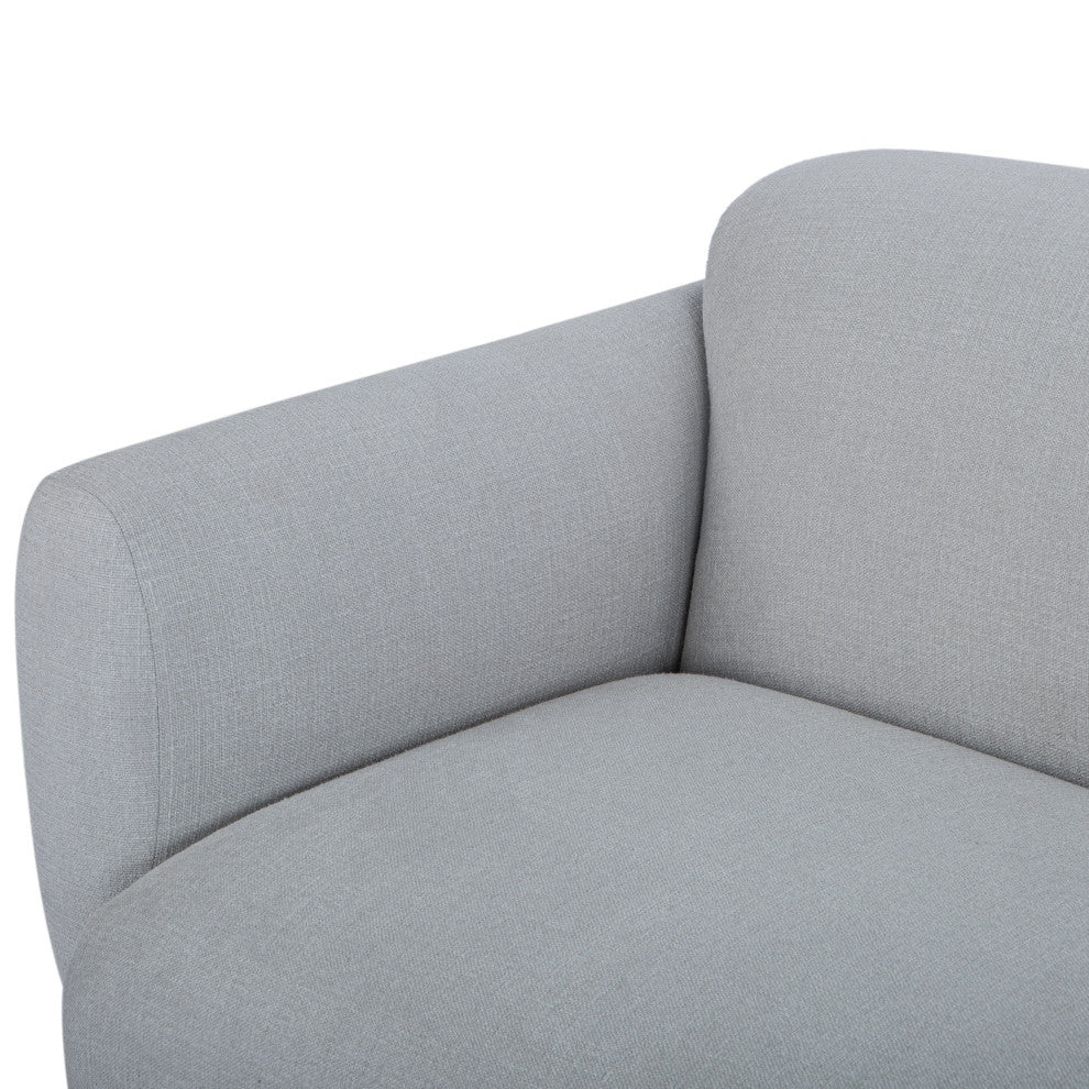 Metro, Tulum 3 Seater Sofa, Light Gray
