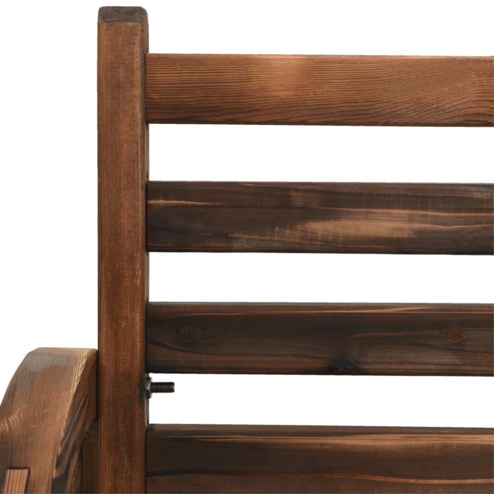 Vidaxl Garden Bench 55.9" Solid Firwood