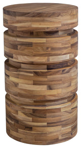 Uttermost 25460 Boone 12" Diameter Monochromatic Acacia Wood - Light Natural