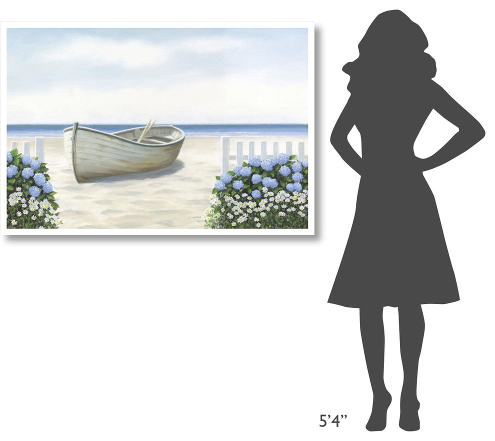 "Beach Days I" Digital Paper Print by James Wiens, 50"x34"