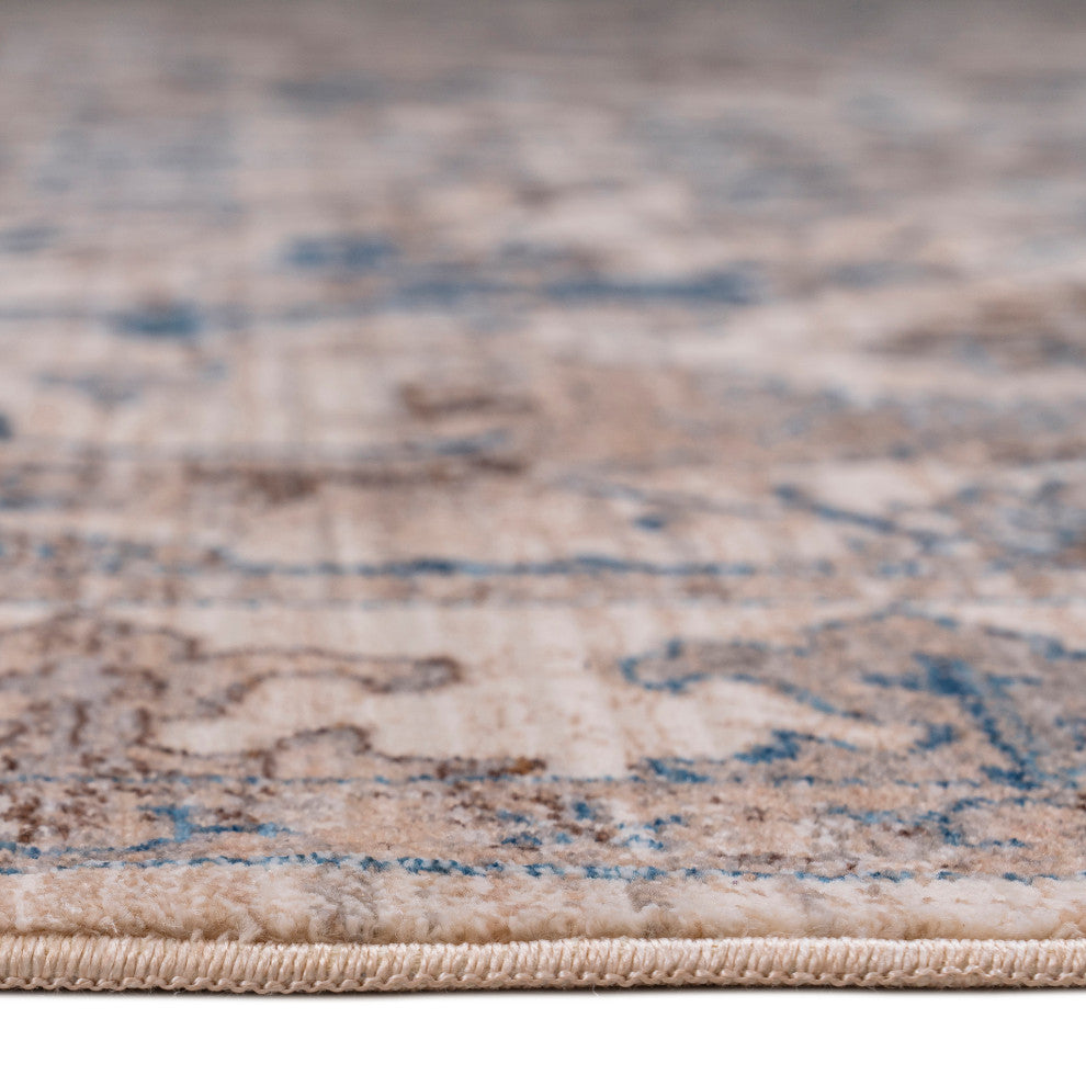 Arcadia Marlow Area Rug, Ivory, 2' x 3', Oriental