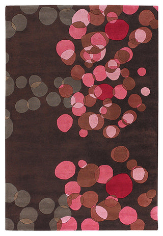 Avalisa Contemporary Area Rug, Pink, 3'6x5'6 Rectangle