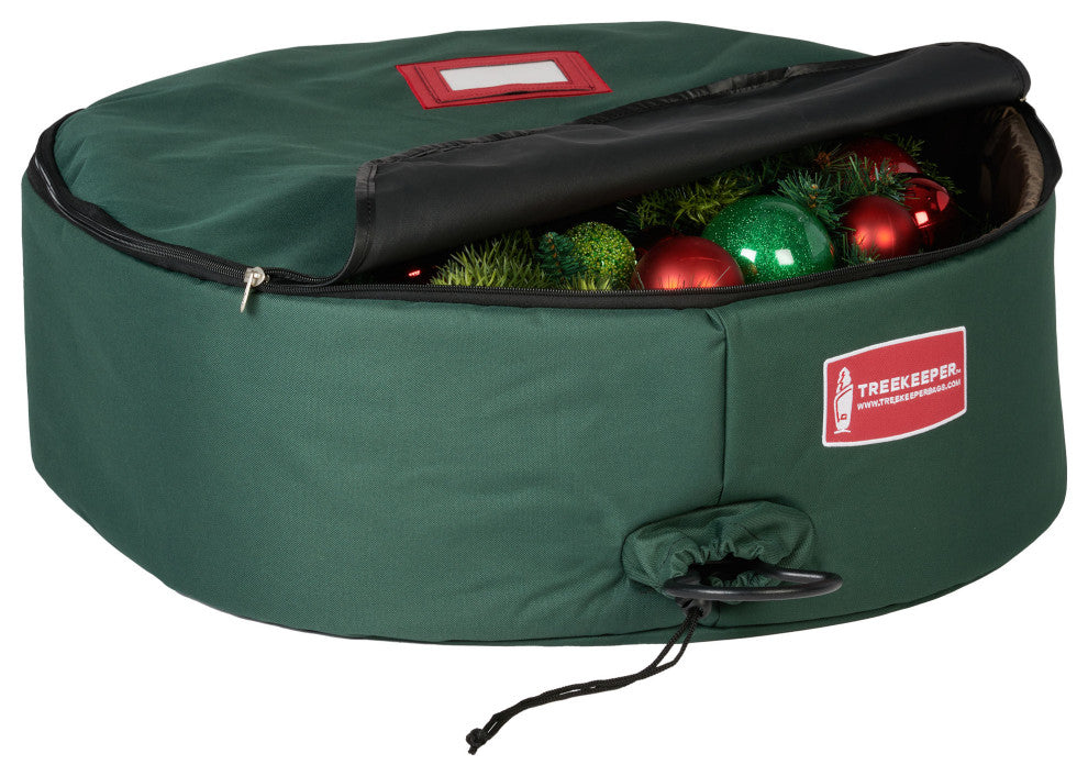 36" Padded Christmas Wreath Storage Container