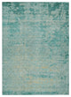 Machine Washable Indoor/Outdoor Chantille ACN1901 Teal 3' x 5' Rug