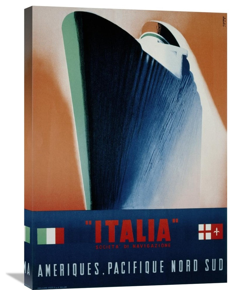 Italia, 21"X30"