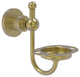 Astor Place Tumbler and Toothbrush Holder, Satin Brass