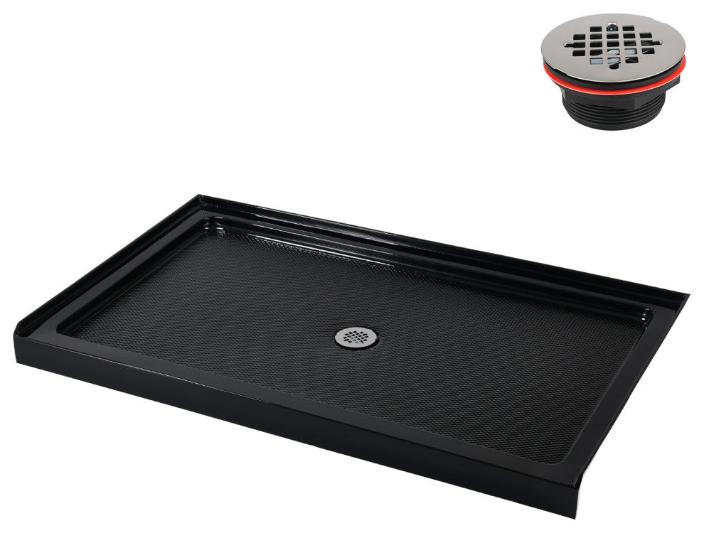 Streamline NT-2114-60BL-AL 60"x36" Shower Base,Drain Included