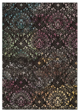 Safavieh Aria Ara172W Damask Rug, Brown/Multi, 2'0"x8'0" Runner