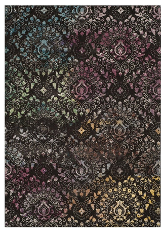 Safavieh Aria Ara172W Damask Rug, Brown/Multi, 2'0"x8'0" Runner