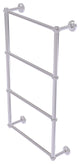 Dottingham 4 Tier 30" Ladder Towel Bar with Twisted Detail, Polished Chrome