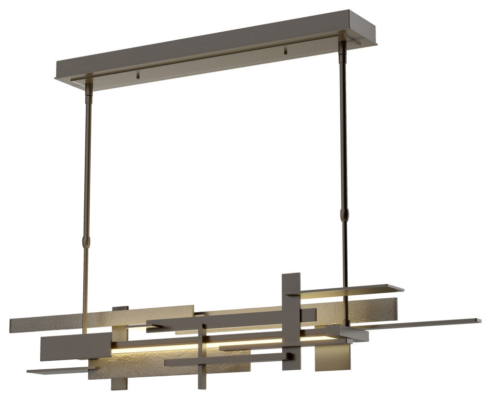 Planar Large LED Pendant, Oil Rubbed Bronze Finish