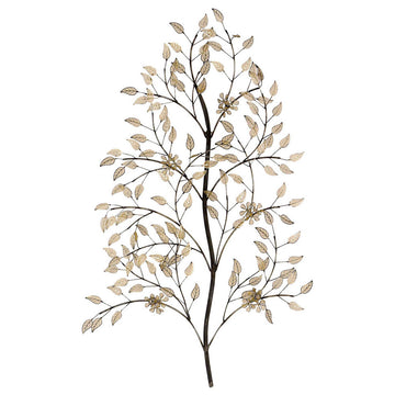 Golden Fling Filigree Wall Decor