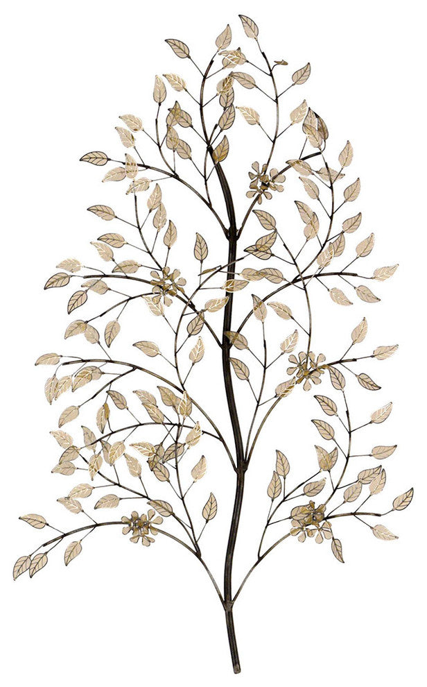 Golden Fling Filigree Wall Decor