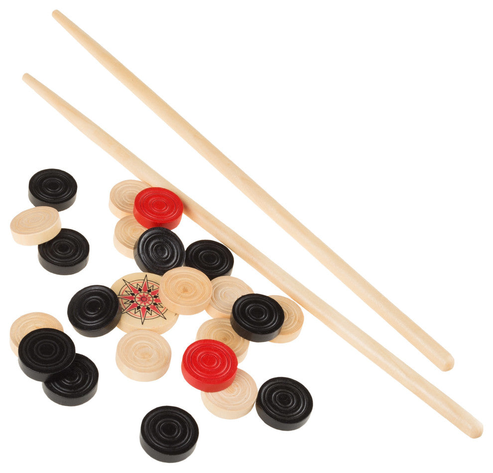 Carrom Board Game Classic Strike and Pocket Table Game by Hey! Play!