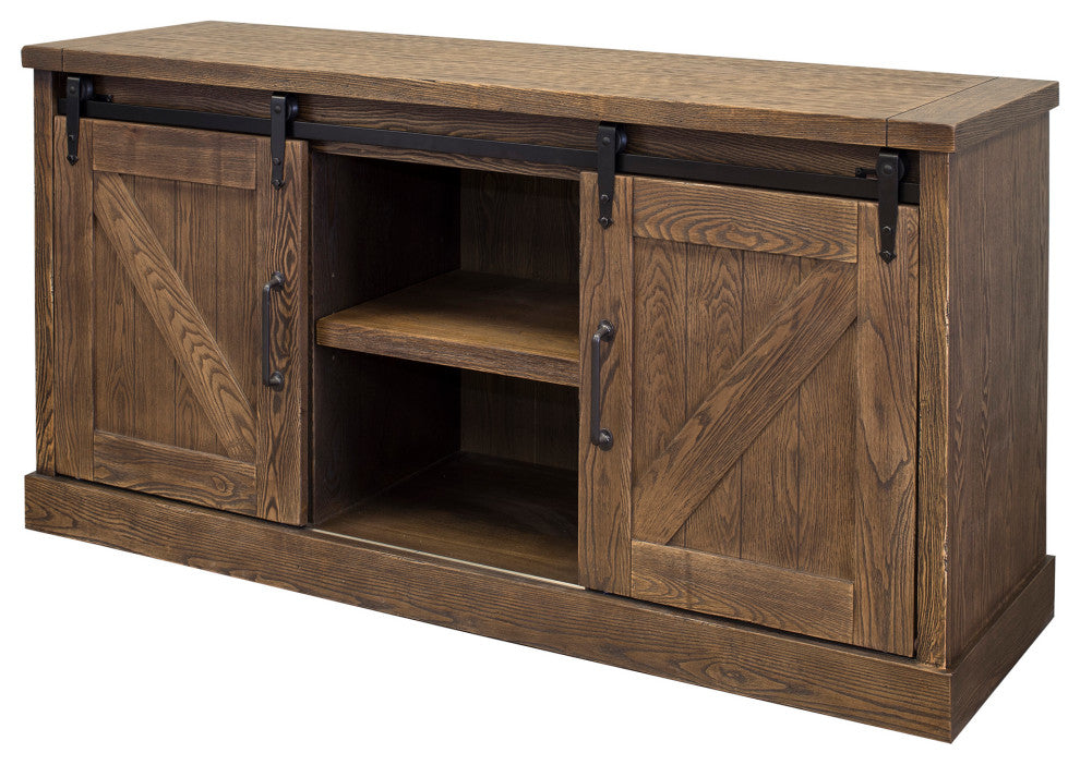 Avondale 60" TV Console Barn Door