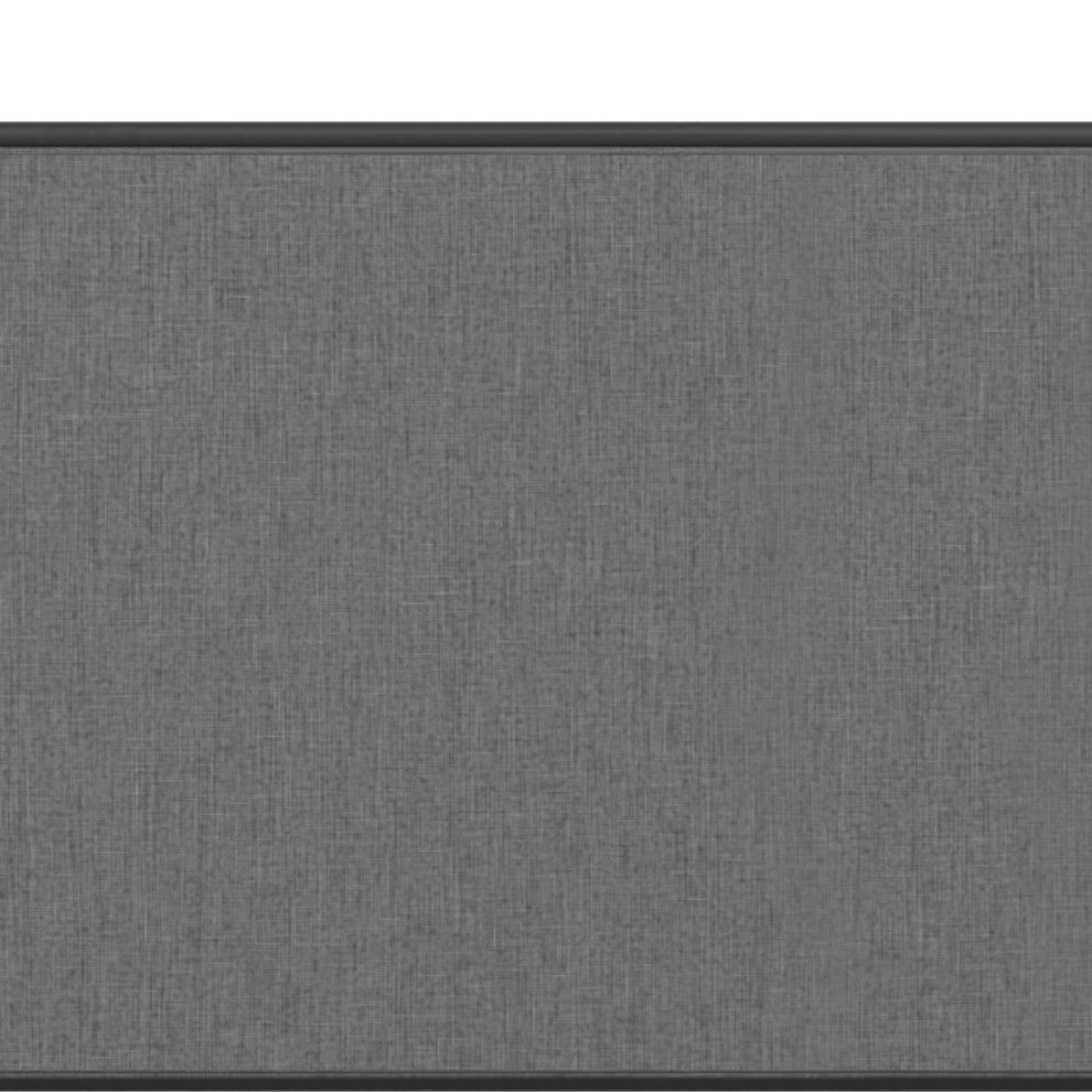 McArthur Metal and Upholstered Bed, Black, King