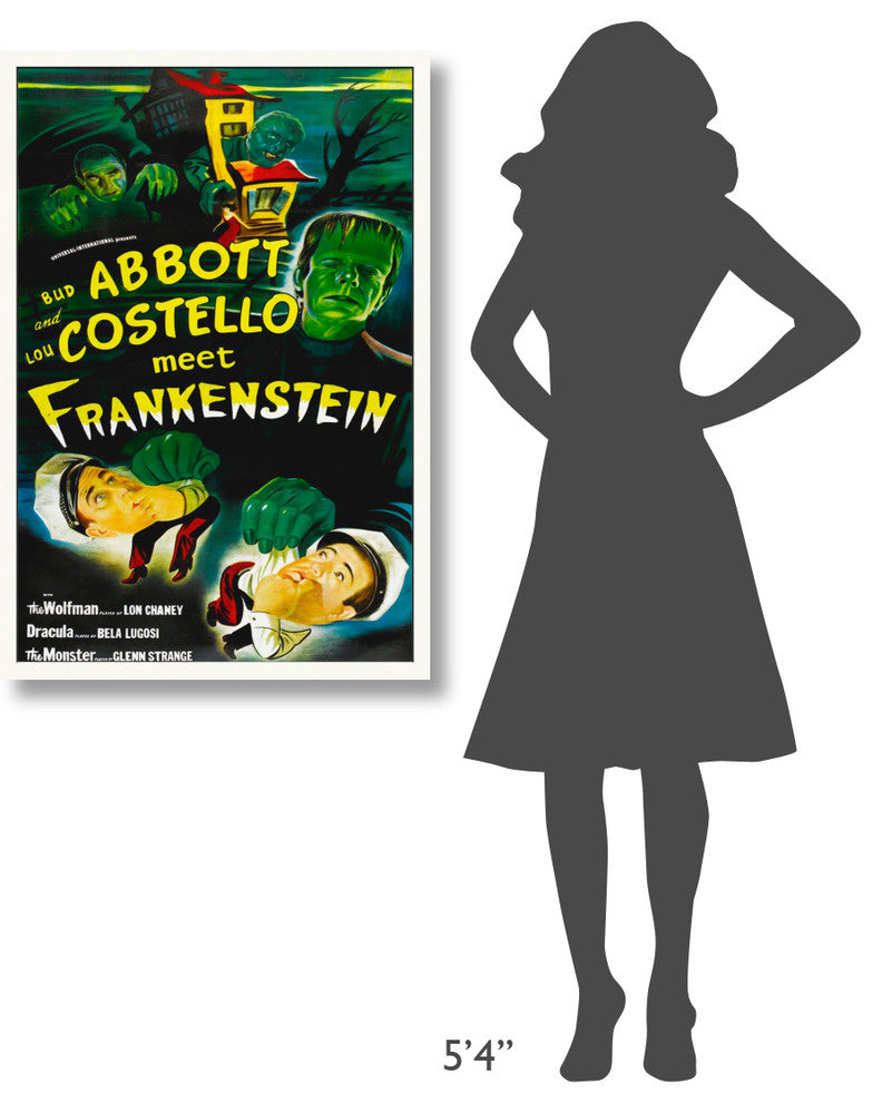 Abbott and Costello, Meet Frankenstein, 27x40